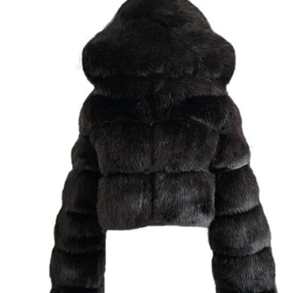 Cropped Fur coat